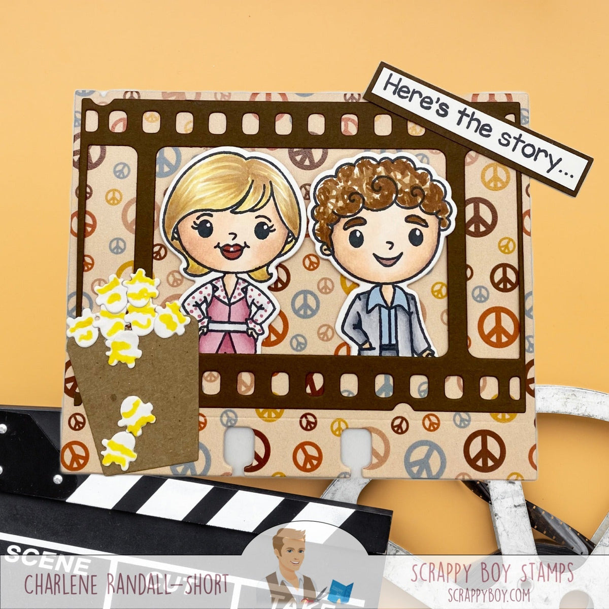 Filmstrip Memorydex Card Die Set Scrappy Boy Stamps