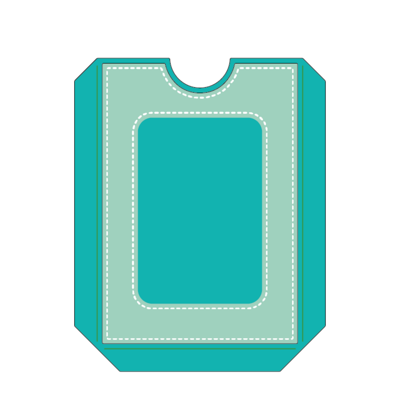 Gift Card Pocket with Window Die Set scrappyboystamps