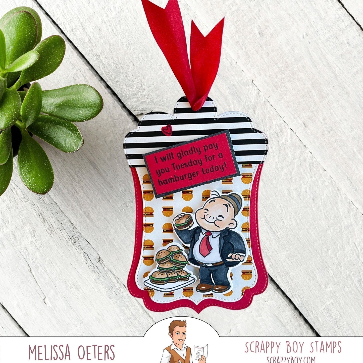 I Y'am What I Y'am - 6x8 Stamp Set Scrappy Boy Stamps