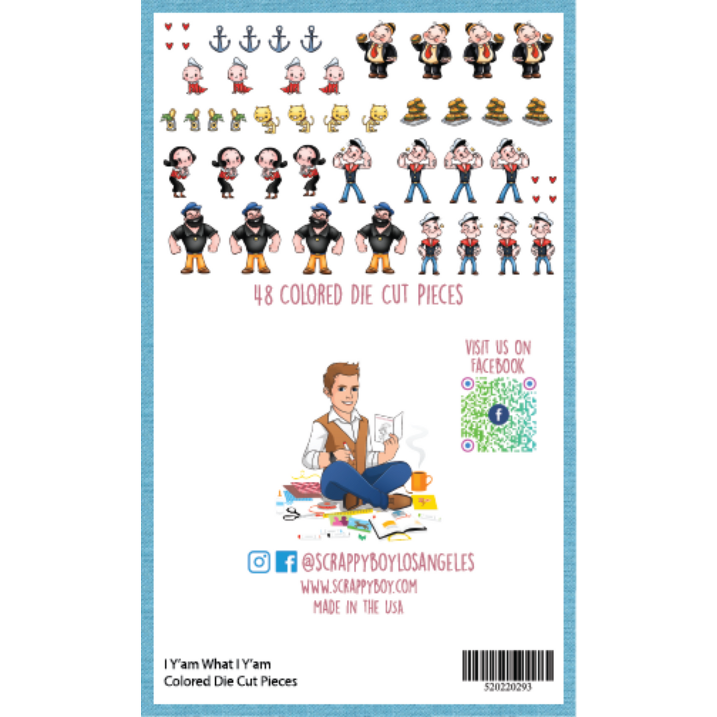 I Want It All Bundle - I Y'am What I Y'am Release Scrappy Boy Stamps