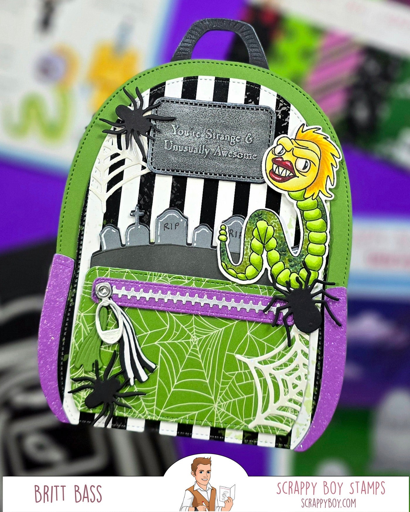 Backpack Builder Die scrappyboystamps