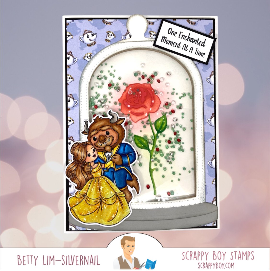 A2 Dome Shaker Card Die Set scrappyboystamps