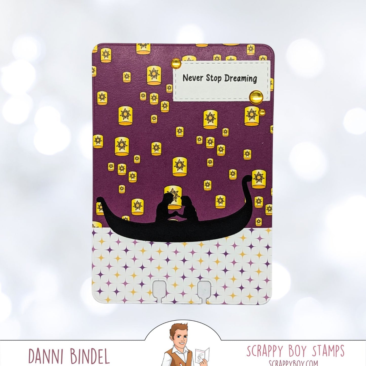 Rapunzel Boat Die scrappyboystamps