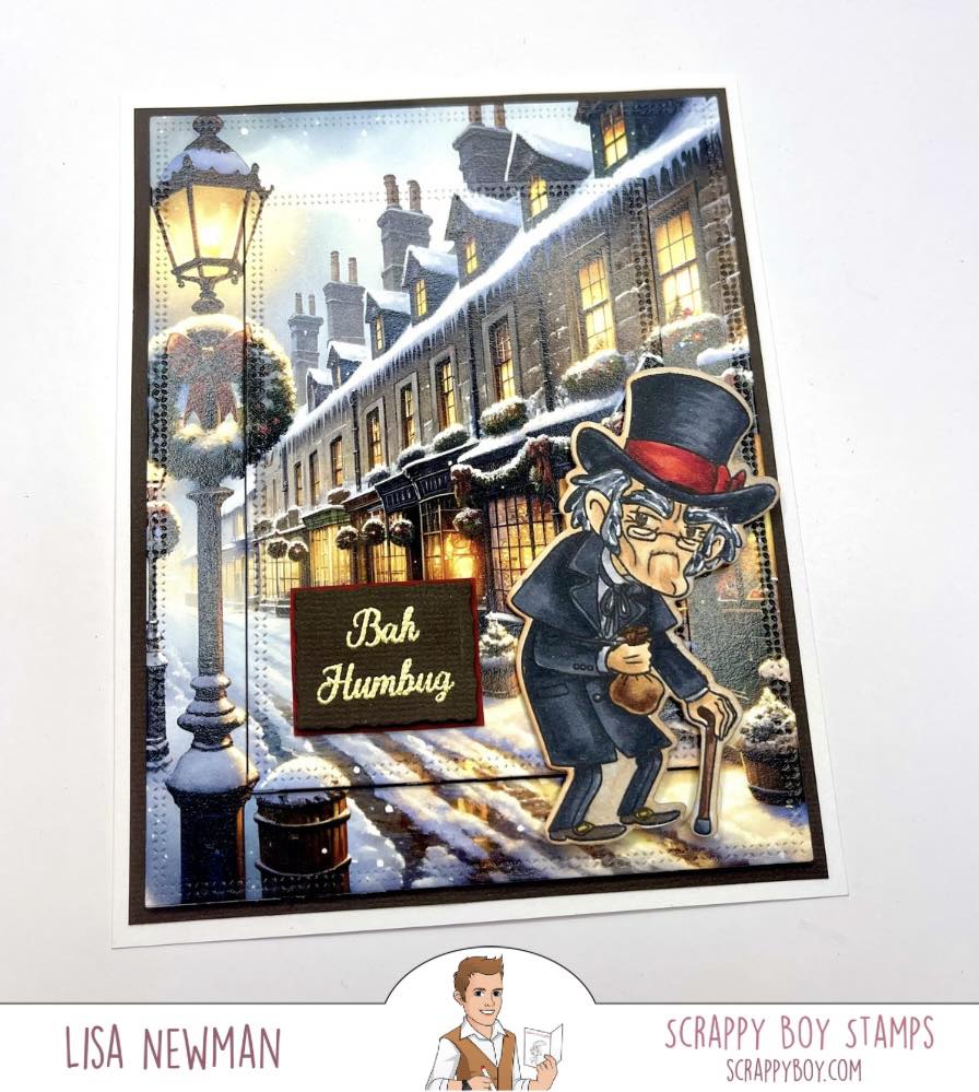 Christmas Carol - 6x8 Stamp Set Scrappy Boy Stamps