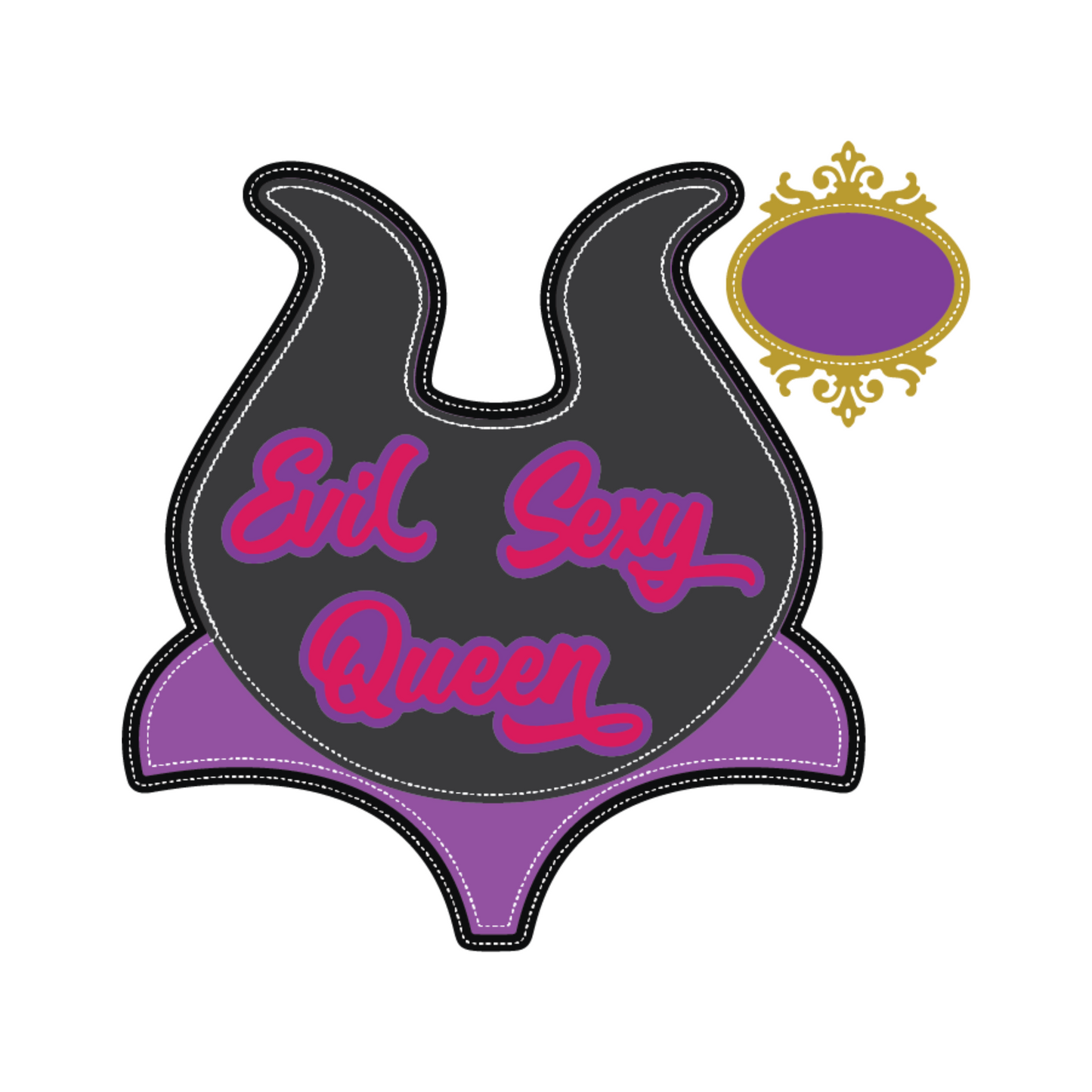 Evil Queen Mini Album Die Set scrappyboystamps