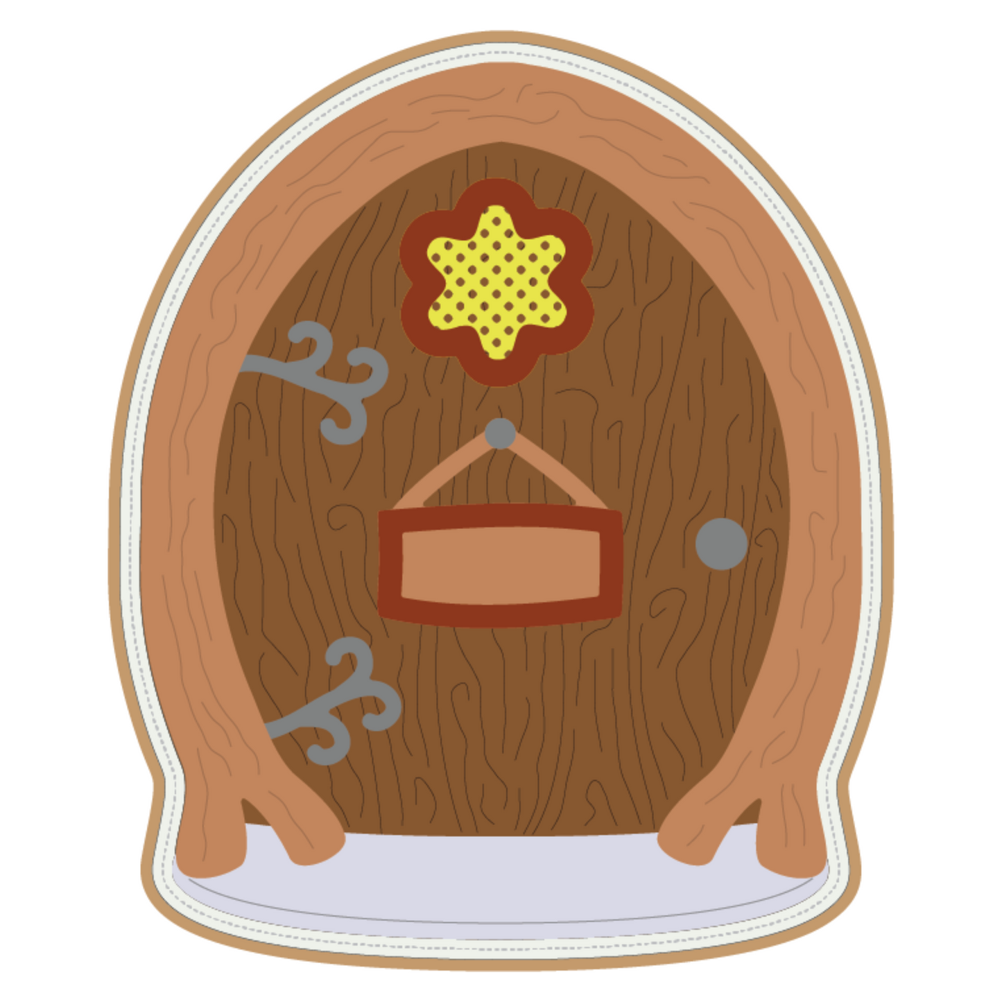 Fairy House Door Mini Album Die Set scrappyboystamps