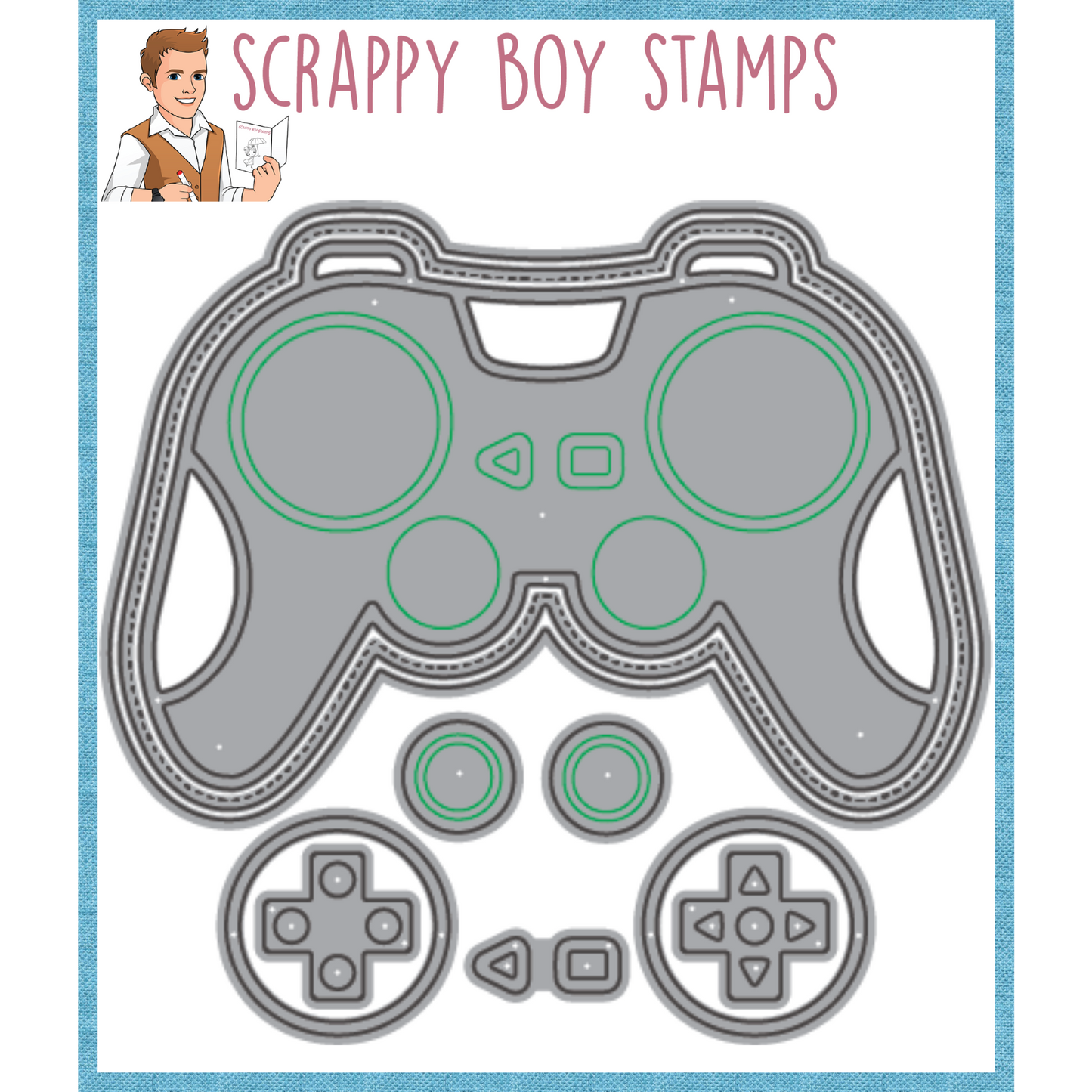 I Want It All Bundle - Cute Girls Fun & Games Release Scrappy Boy Stamps