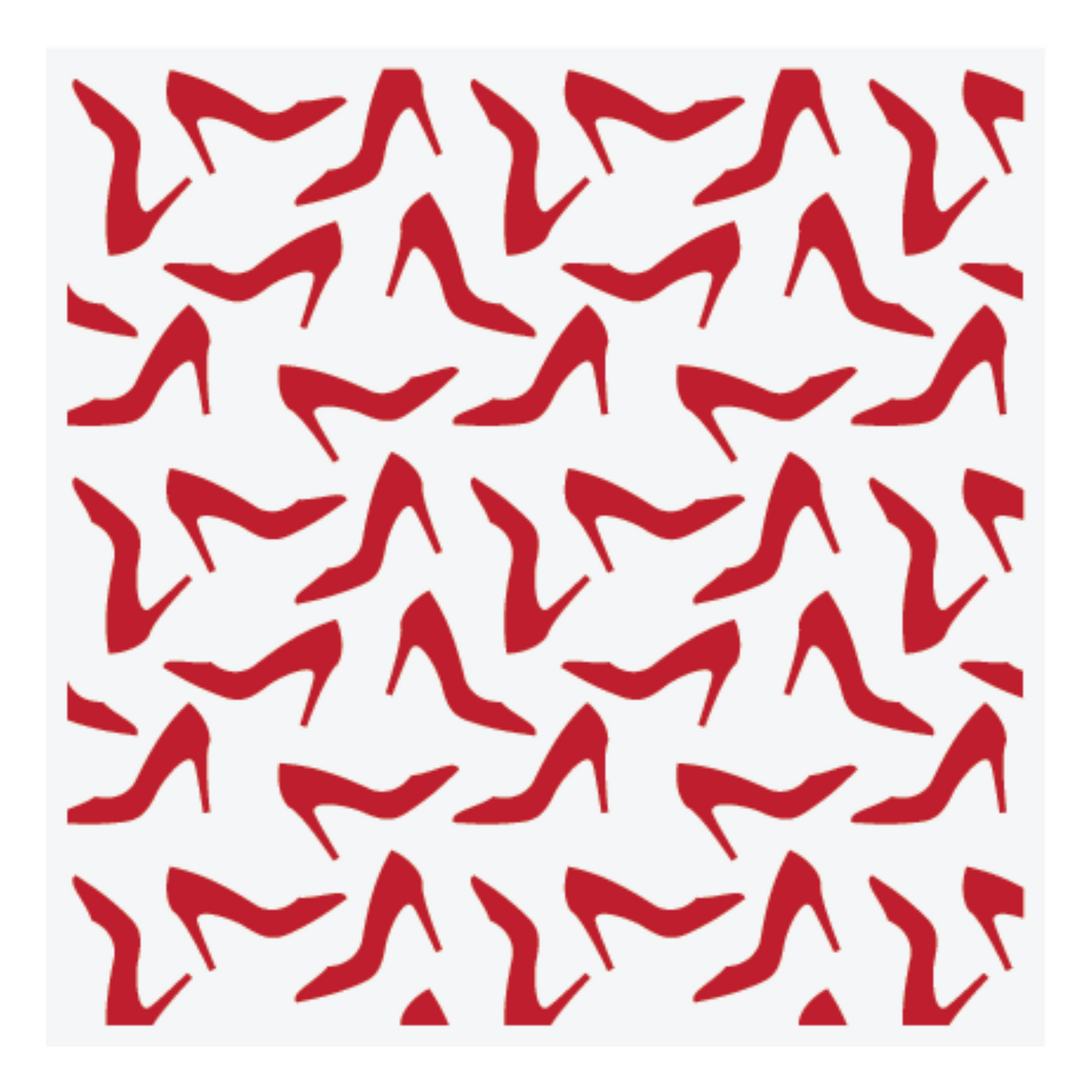 High Heels Background Stencil scrappyboystamps