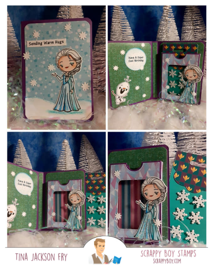 Gift Card Pocket with Window Die Set scrappyboystamps