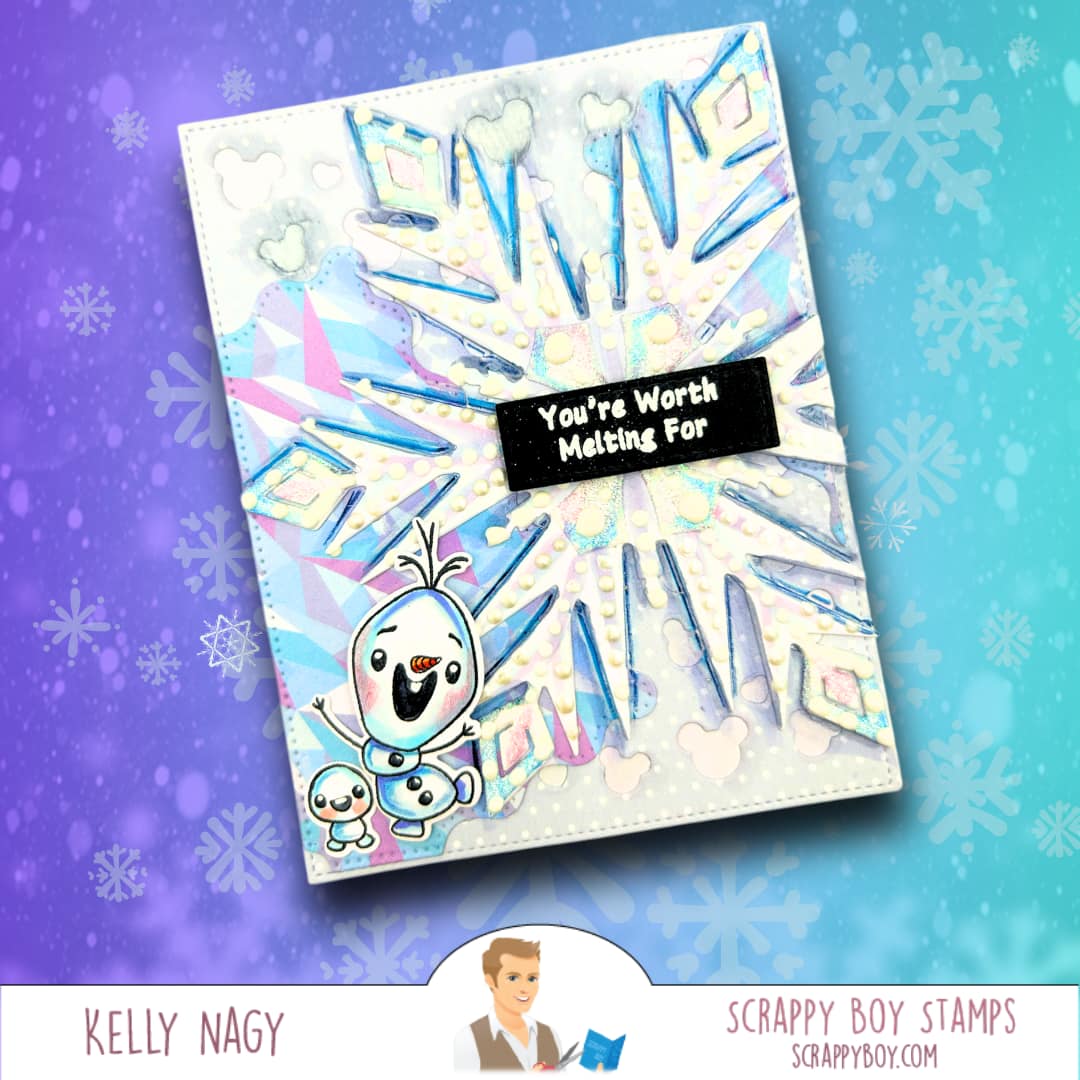 I Want It All Bundle - Queen of Snow Release Scrappy Boy Stamps