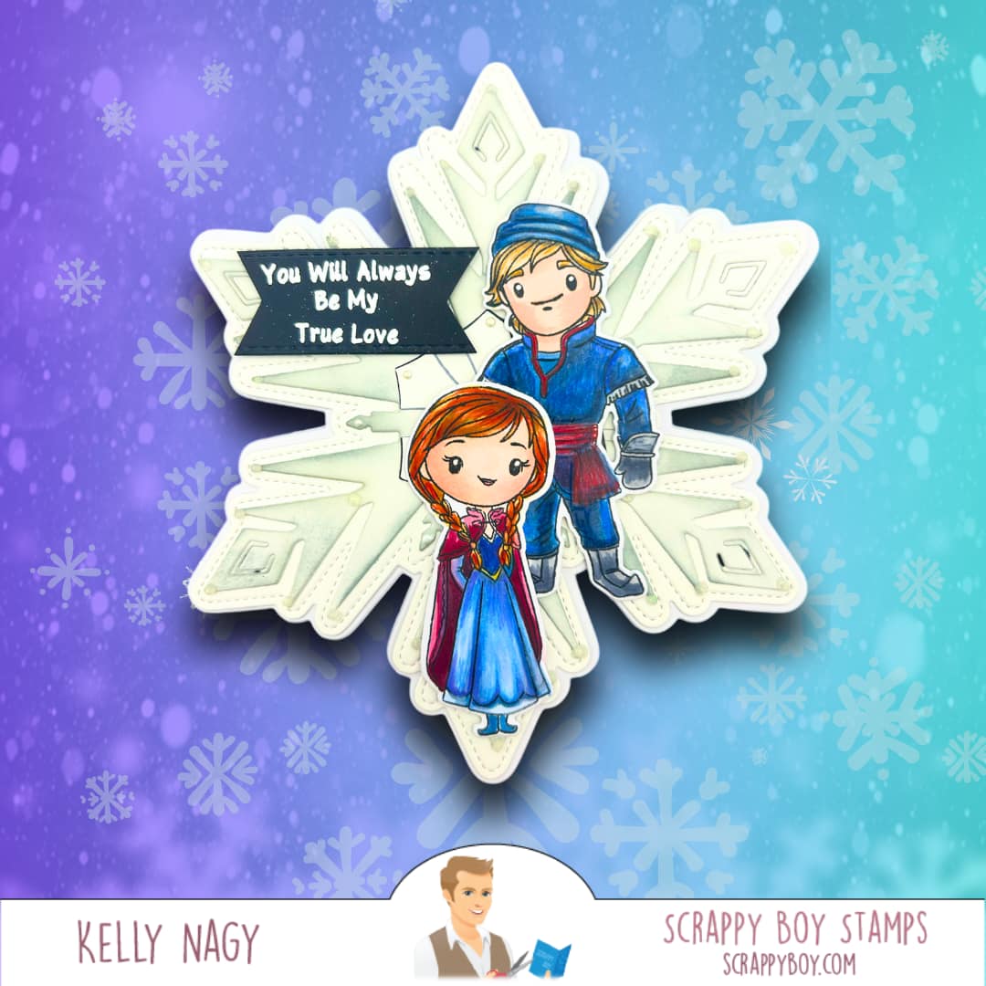 I Want It All Bundle - Queen of Snow Release Scrappy Boy Stamps