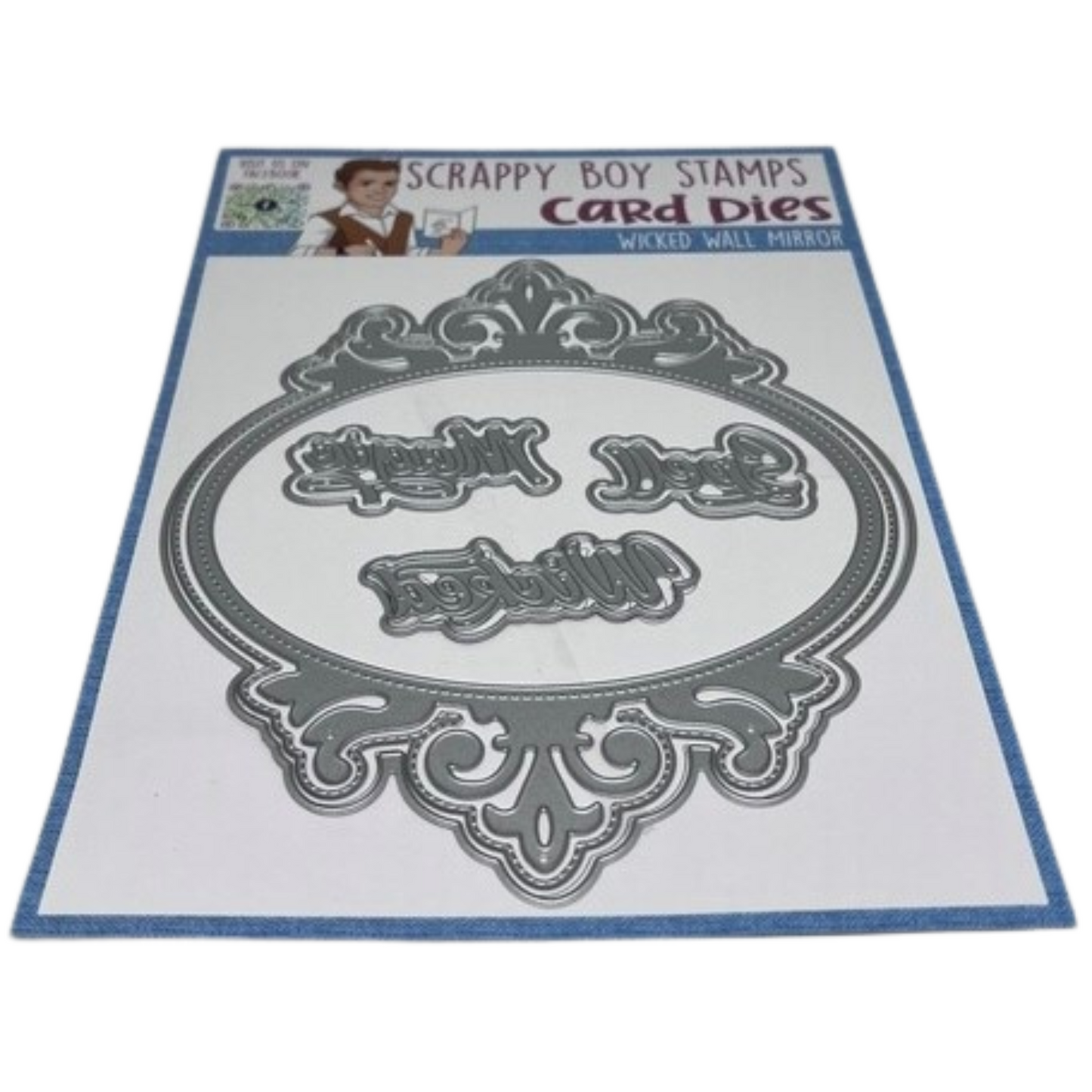 Wicked Wall Mirror Mini Album Die scrappyboystamps