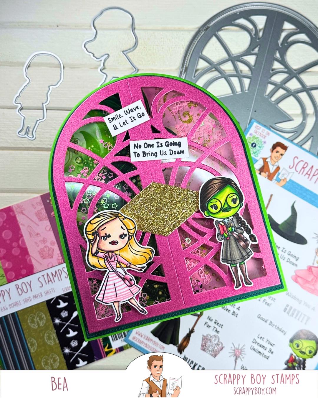 I Want It All Bundle - The Chance To Fly Release Scrappy Boy Stamps