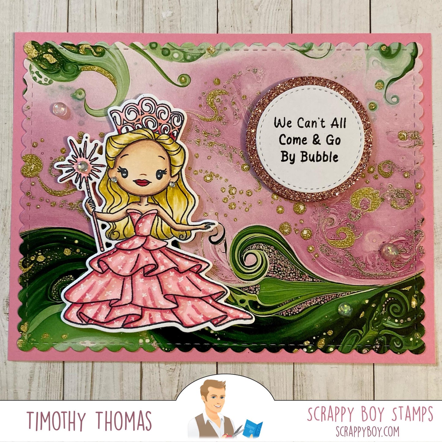 I Want It All Bundle - The Chance To Fly Release Scrappy Boy Stamps