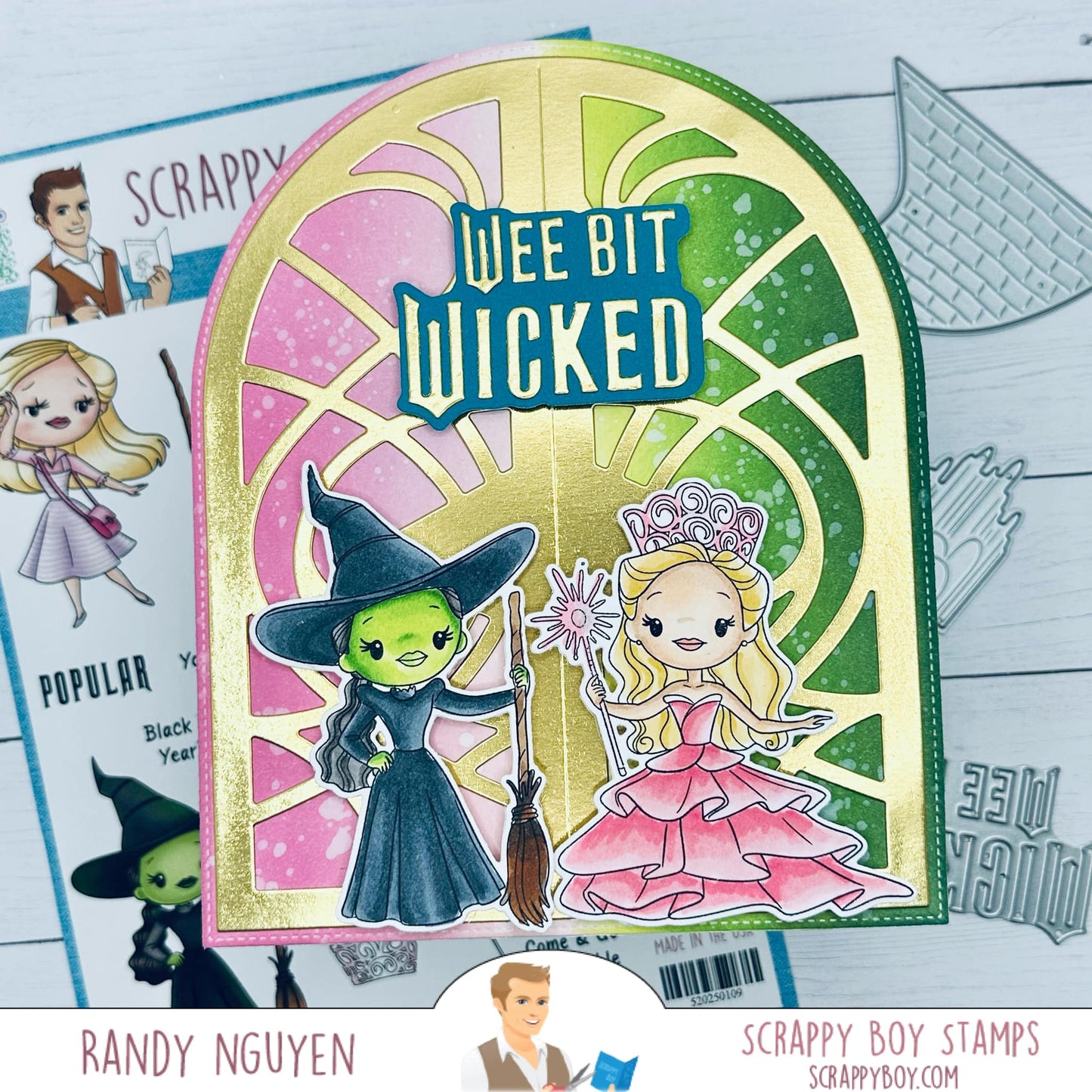 I Want It All Bundle - The Chance To Fly Release Scrappy Boy Stamps