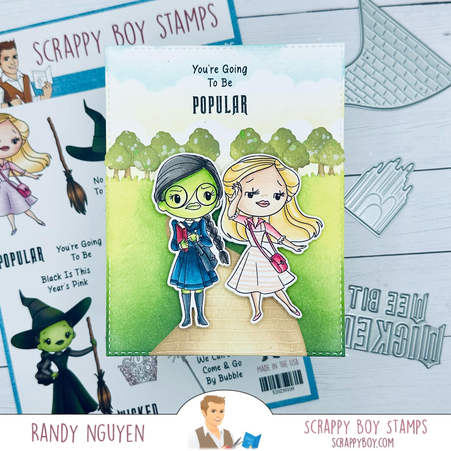 I Want It All Bundle - The Chance To Fly Release Scrappy Boy Stamps