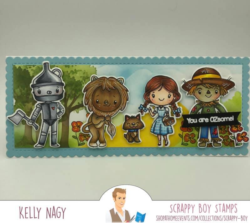 I Want It All Bundle - Wonderful World of Oz scrappyboystamps