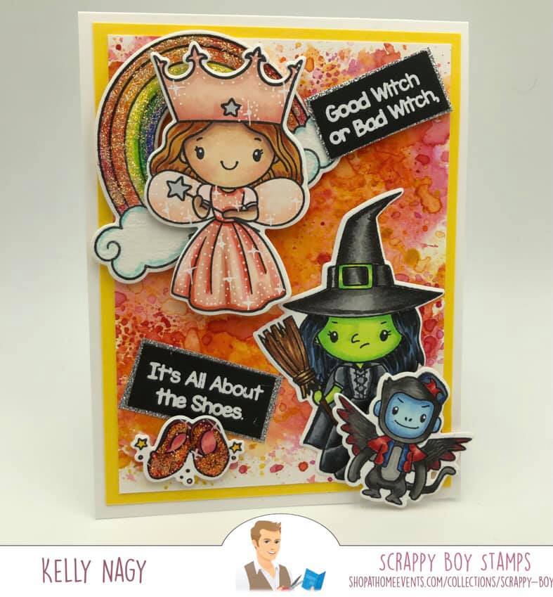 Witches & Wizards - 6x8 Stamp scrappyboystamps