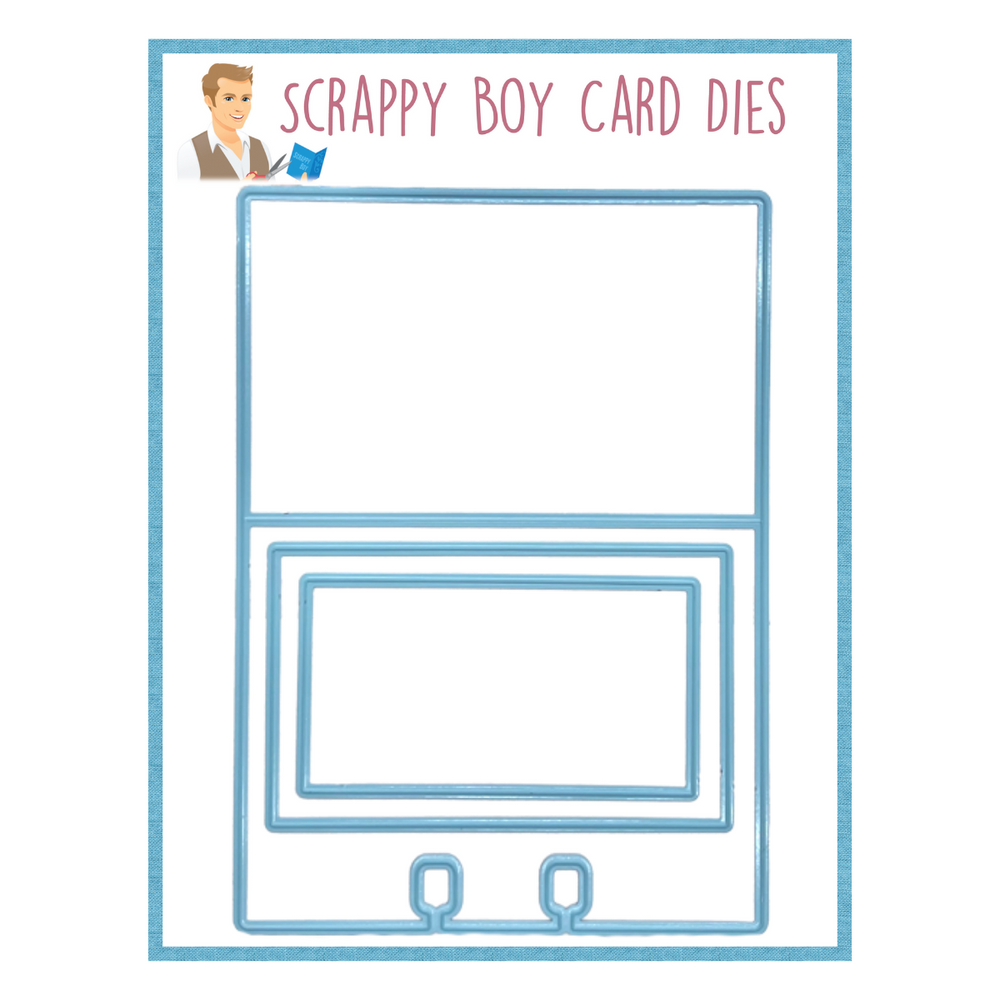 Folded Windows Memory Dex Die Set scrappyboystamps