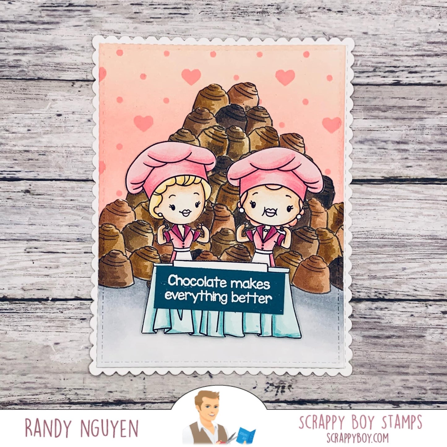 I Want It All Bundle - Everyone's Favorite Red Head scrappyboystamps