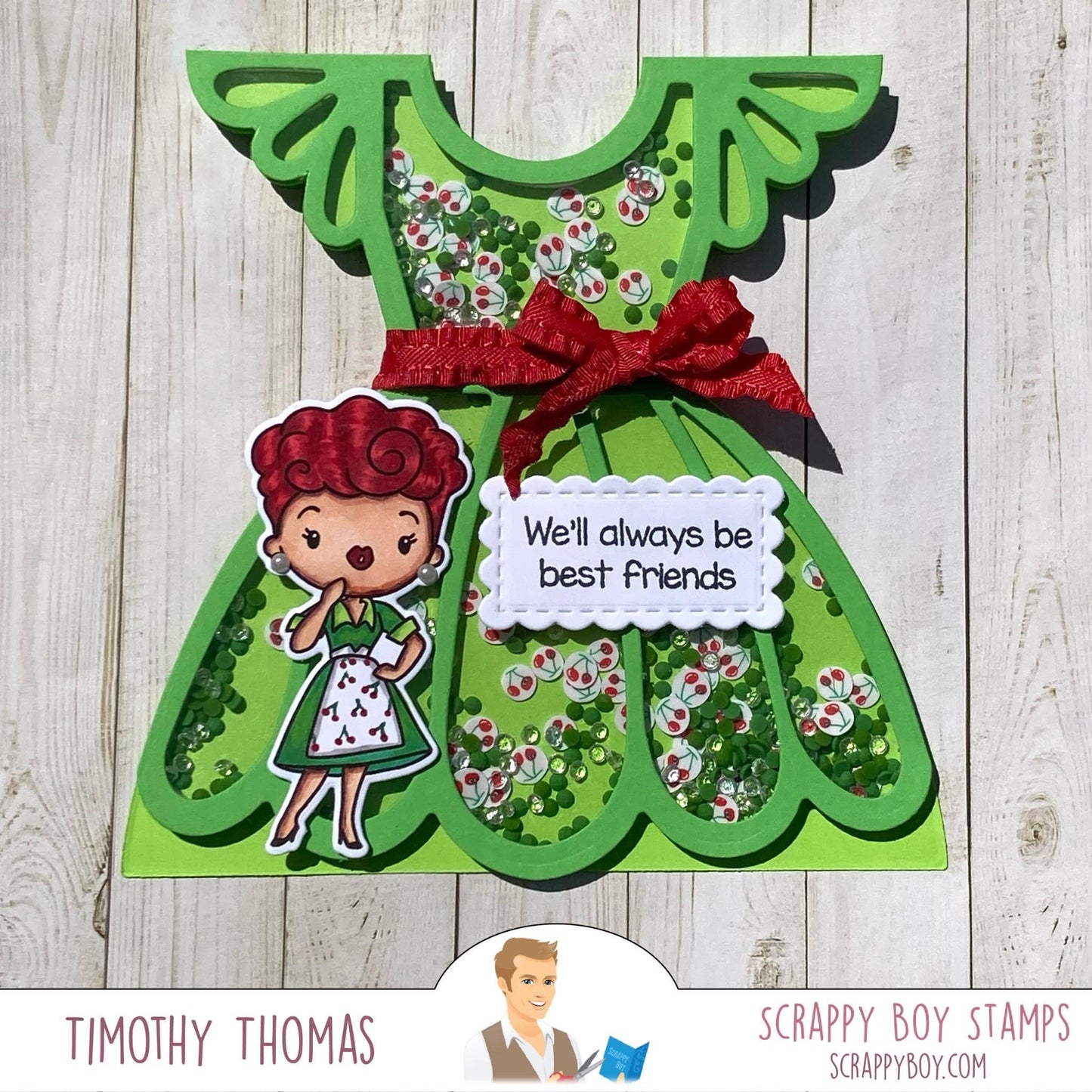 I Want It All Bundle - Everyone's Favorite Red Head scrappyboystamps