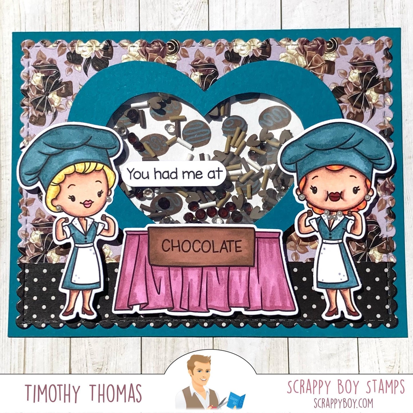 I Want It All Bundle - Everyone's Favorite Red Head scrappyboystamps