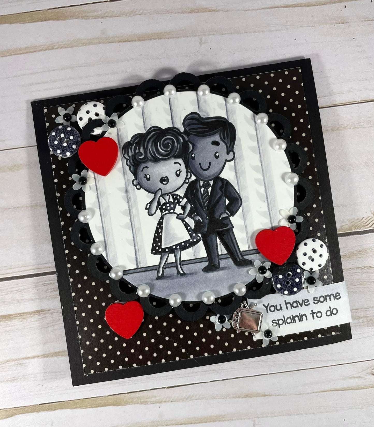 Bundle - Chocolate, Wine & Best Friends Stamp & Outline Dies scrappyboystamps