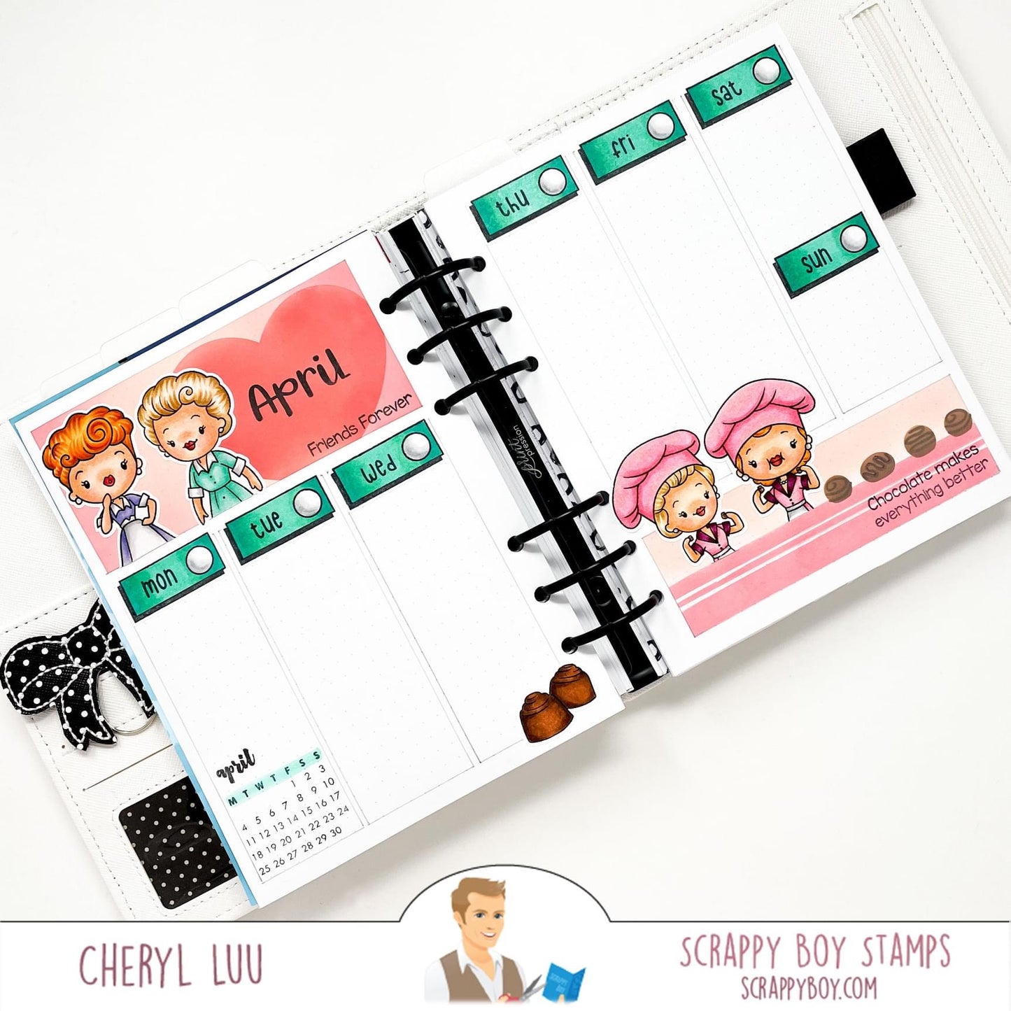 I Want It All Bundle - Everyone's Favorite Red Head scrappyboystamps
