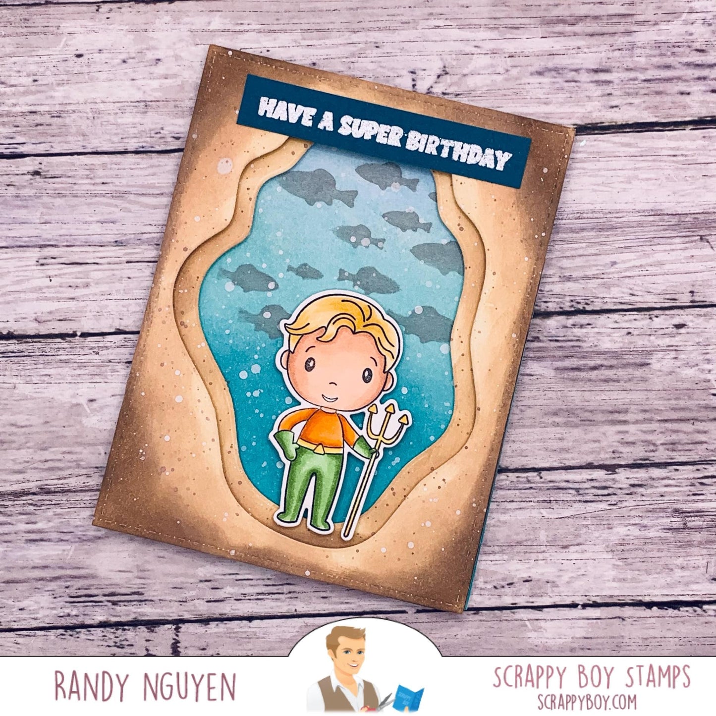 I Want It All Bundle - Superheroes Release scrappyboystamps