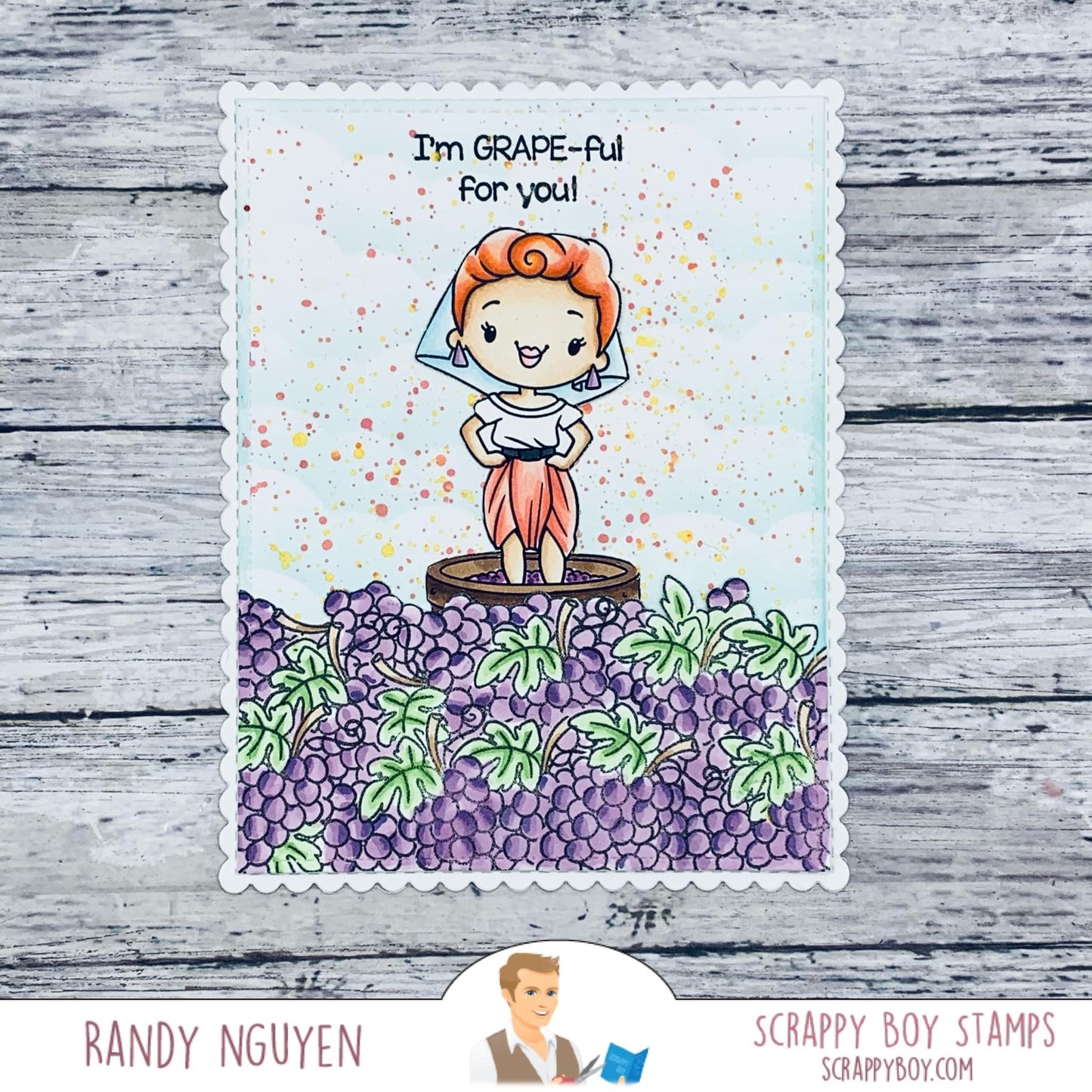 I Want It All Bundle - Everyone's Favorite Red Head scrappyboystamps