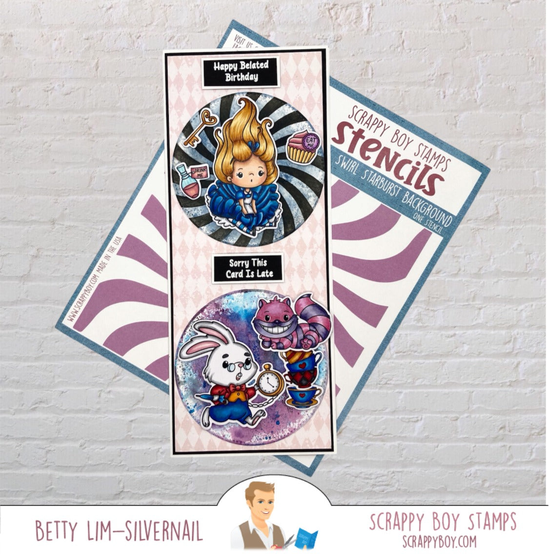 I Want It All Bundle -Alice In Wonderland Release - Scrappy Boy Stamps