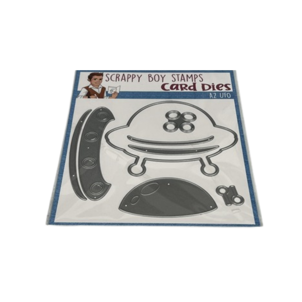 A2 UFO Die scrappyboystamps