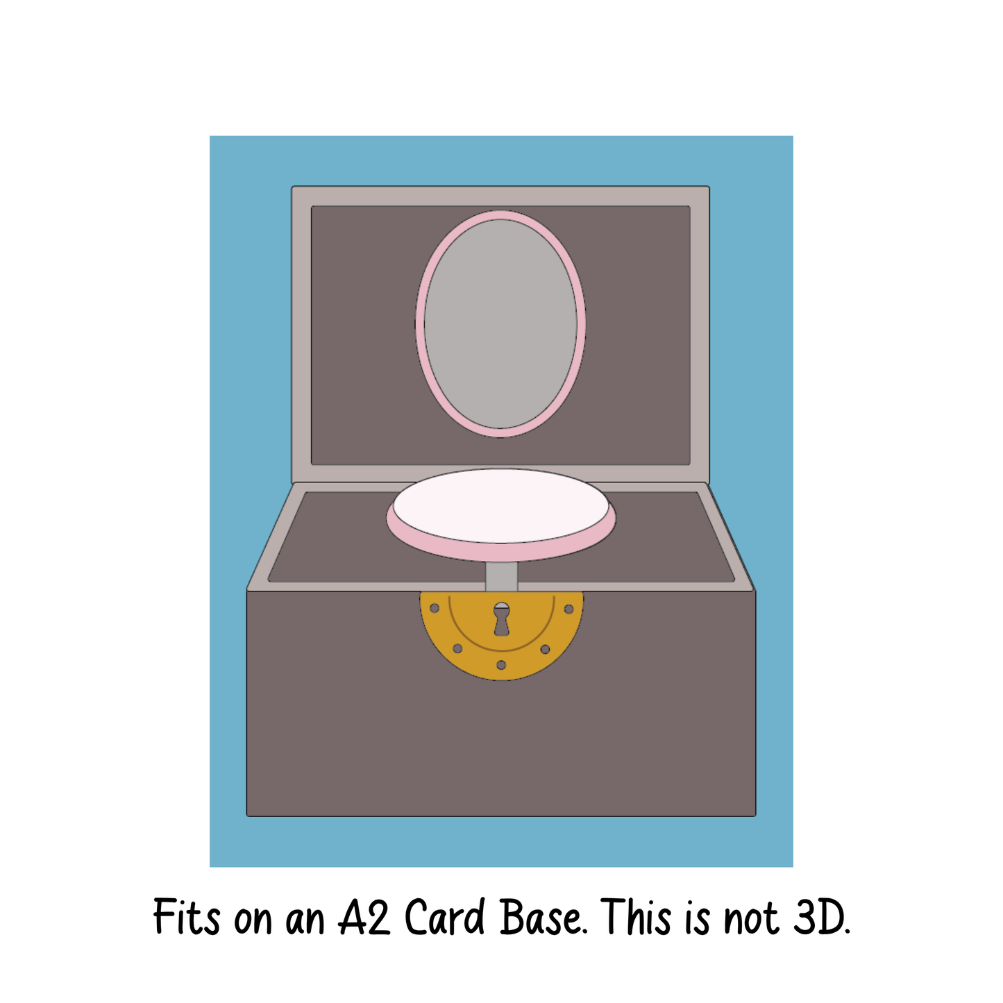 A2 Music Box Builder Die Set scrappyboystamps