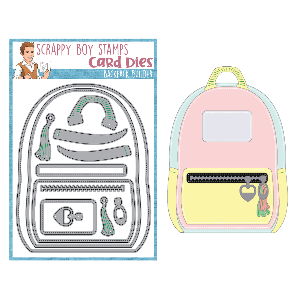 Backpack Builder Die scrappyboystamps