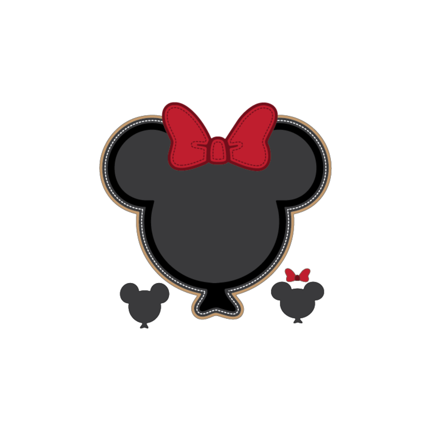 Balloon Shaker Mouse Head Mini Album/Card Die scrappyboystamps