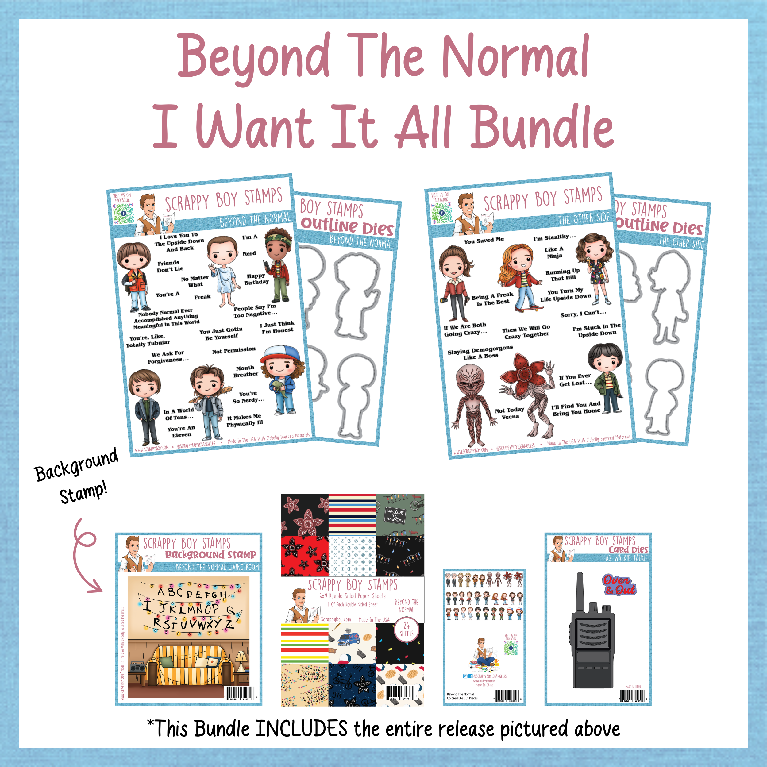 I Want It All Bundle - Beyond The Normal I Want Release - Scrappy Boy ...