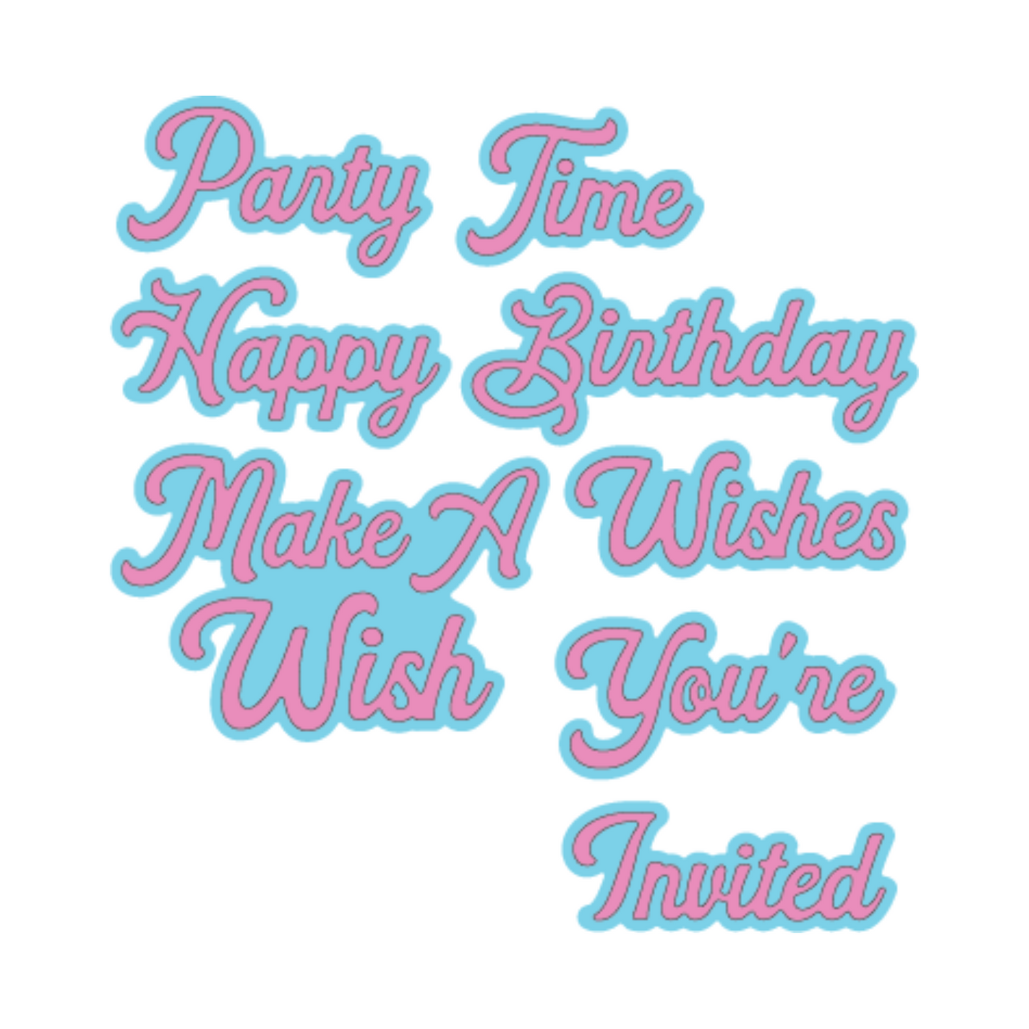
                  
                    Birthday Phrases Word Dies scrappyboystamps
                  
                