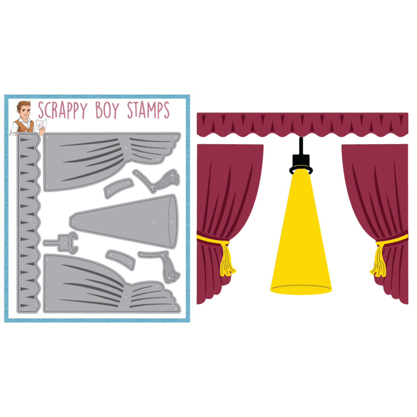 Build A Stage Die Set scrappyboystamps