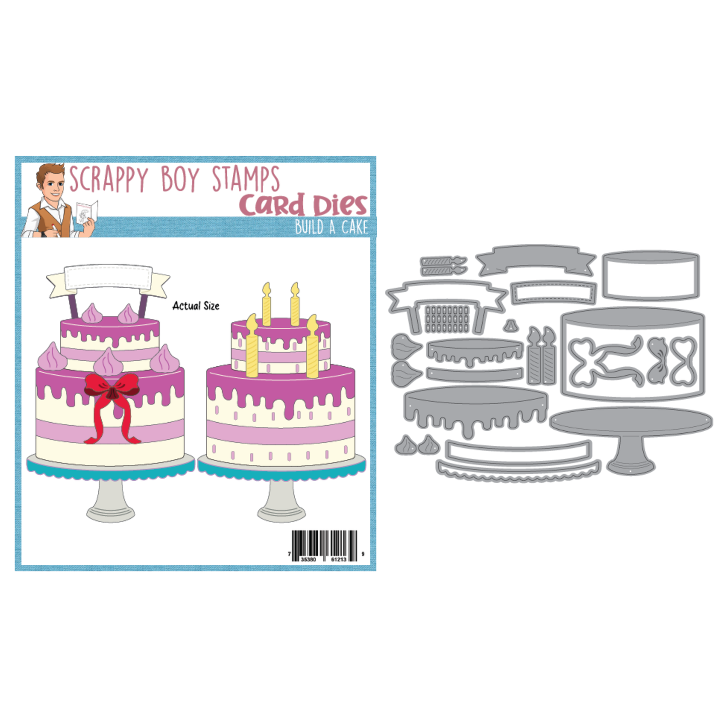 Build A Cake Die Set scrappyboystamps