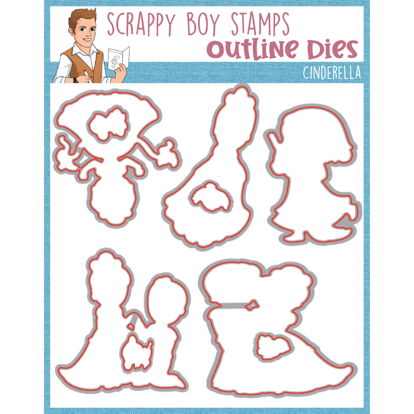 
                  
                    Core Bundle - Cinderella Release Scrappy Boy Stamps
                  
                