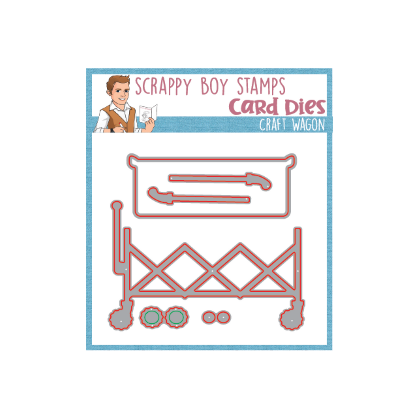 Craft Wagon Die Set scrappyboystamps