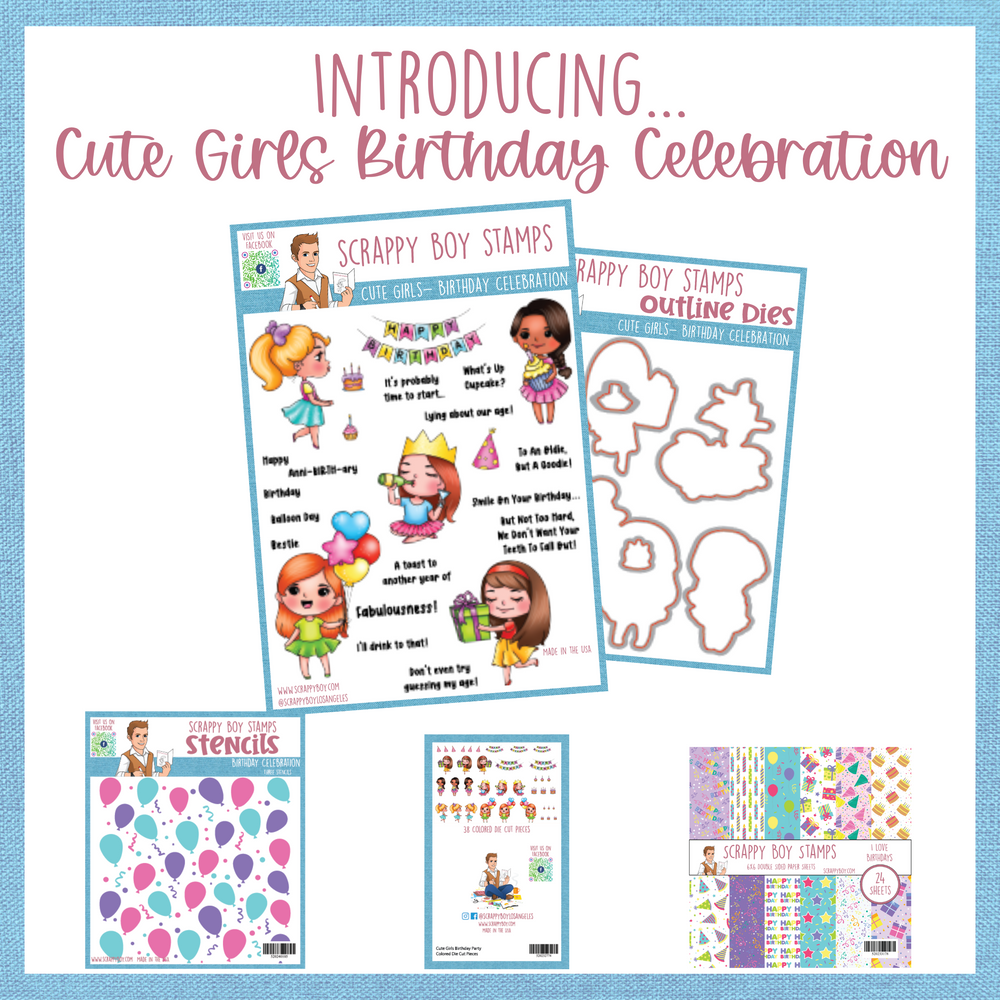Birthday Themed Stamps