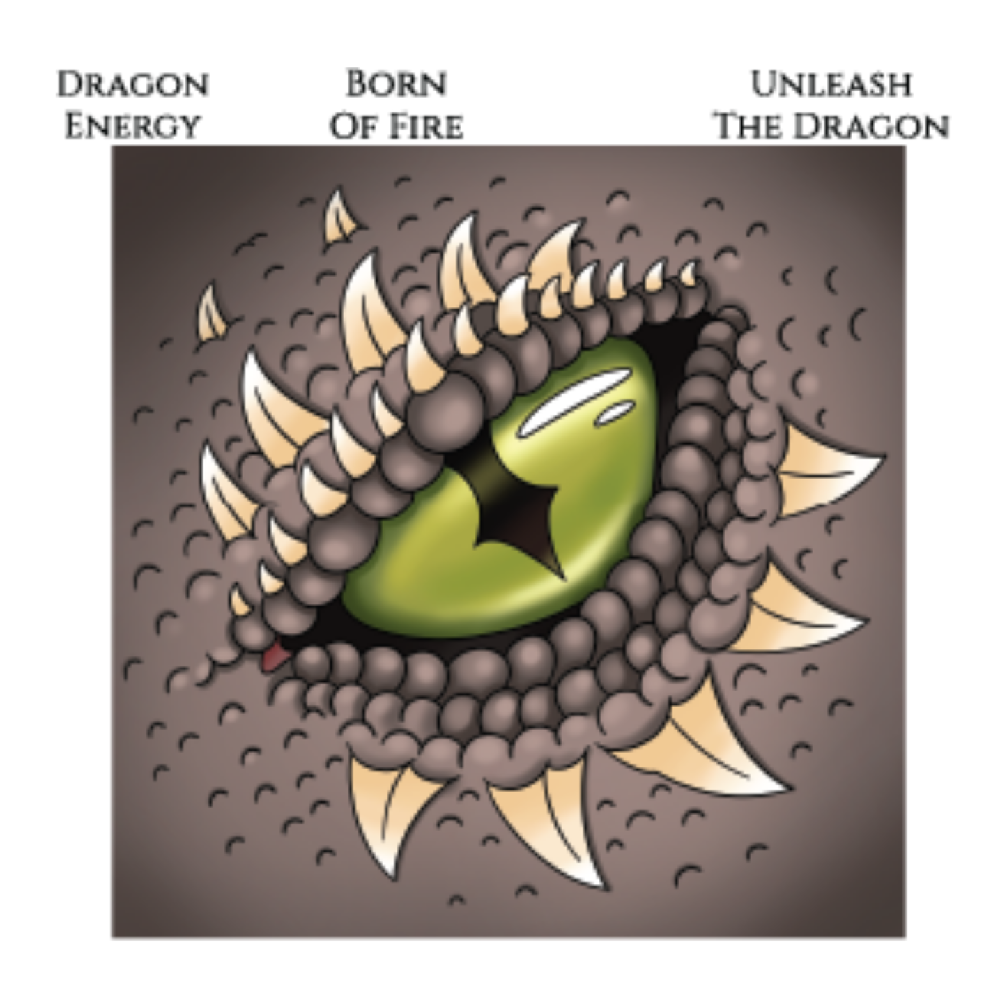 Eye of The Dragon - 4x4 Stamp Scrappy Boy Stamps