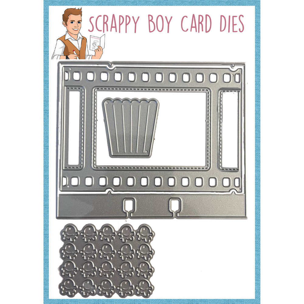Filmstrip Memorydex Card Die Set scrappyboystamps
