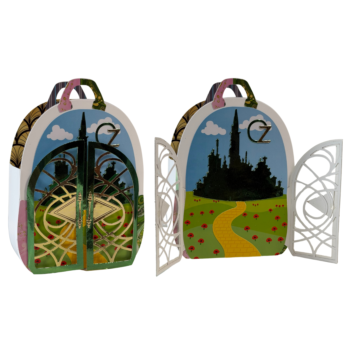 Gates To Emerald City Backpack Add On Die Set scrappyboystamps