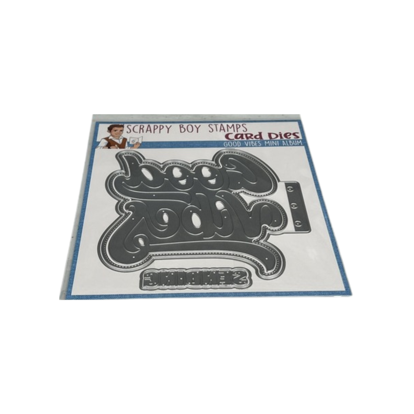 Good Vibes Mini Album scrappyboystamps