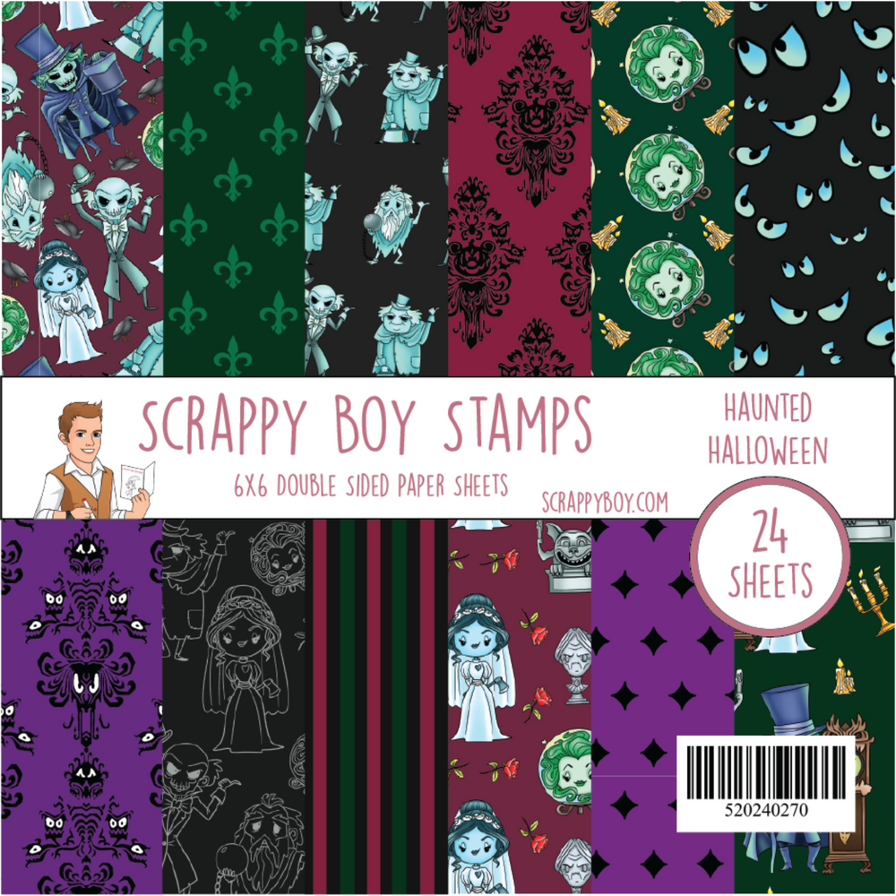 
                  
                    Haunted Halloween 6x6 Paper Pack scrappyboystamps
                  
                