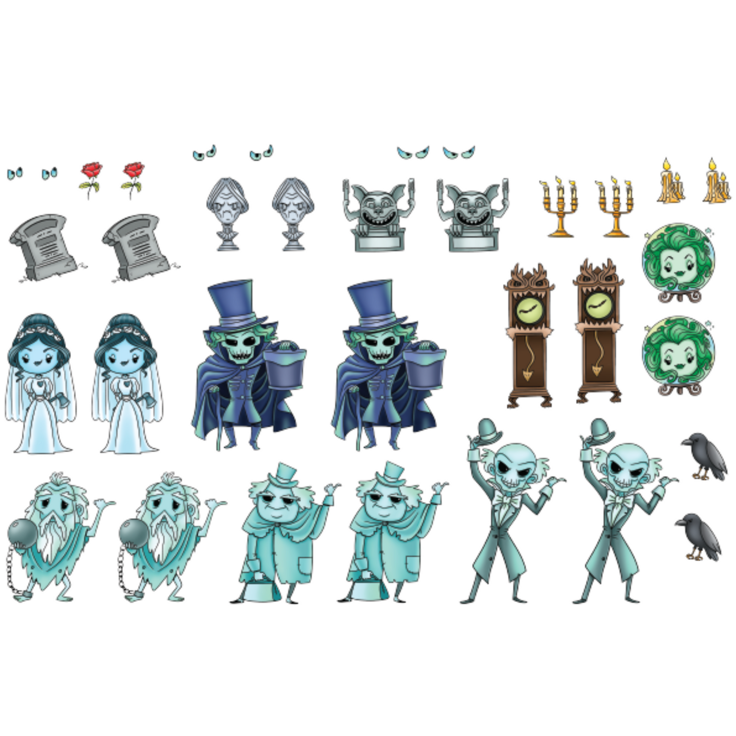 
                  
                    Haunted Halloween - Colored Die Cut Pieces Scrappy Boy Stamps
                  
                
