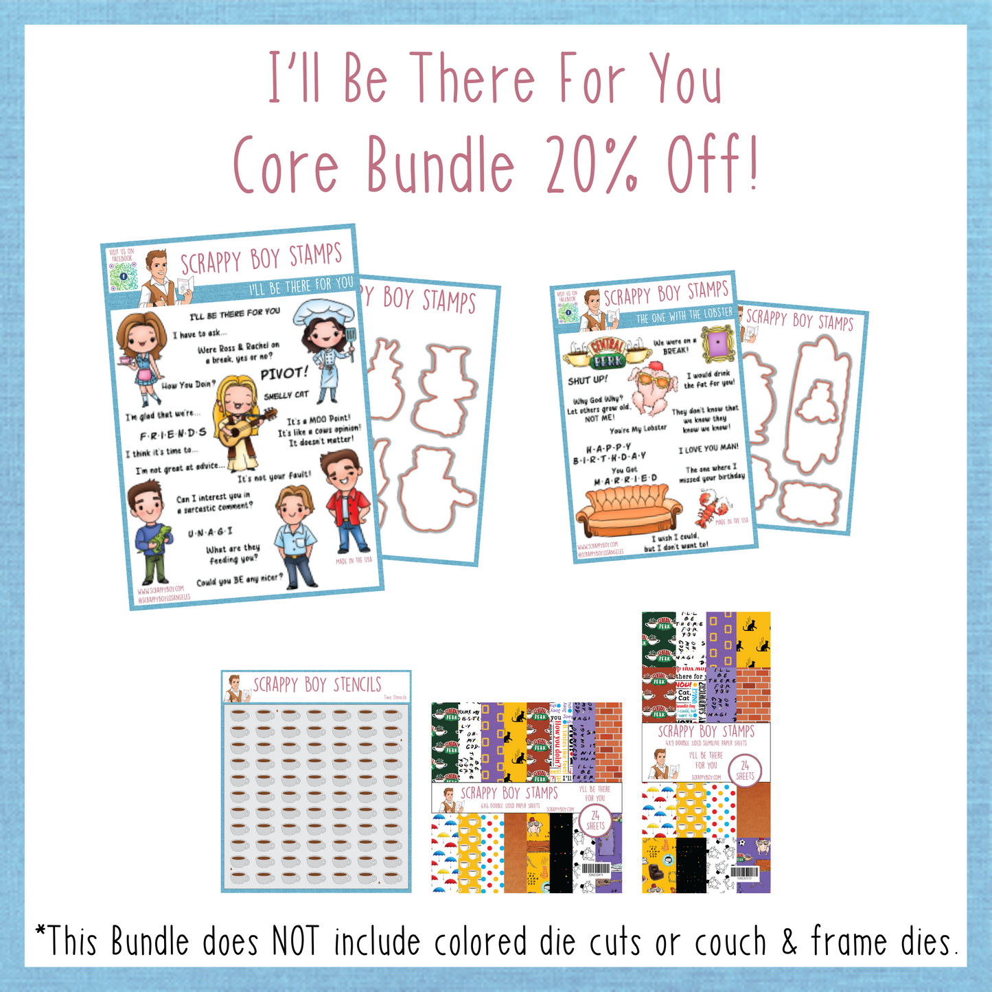 
                  
                    Core Bundle - I'll Be There For You Release
                  
                