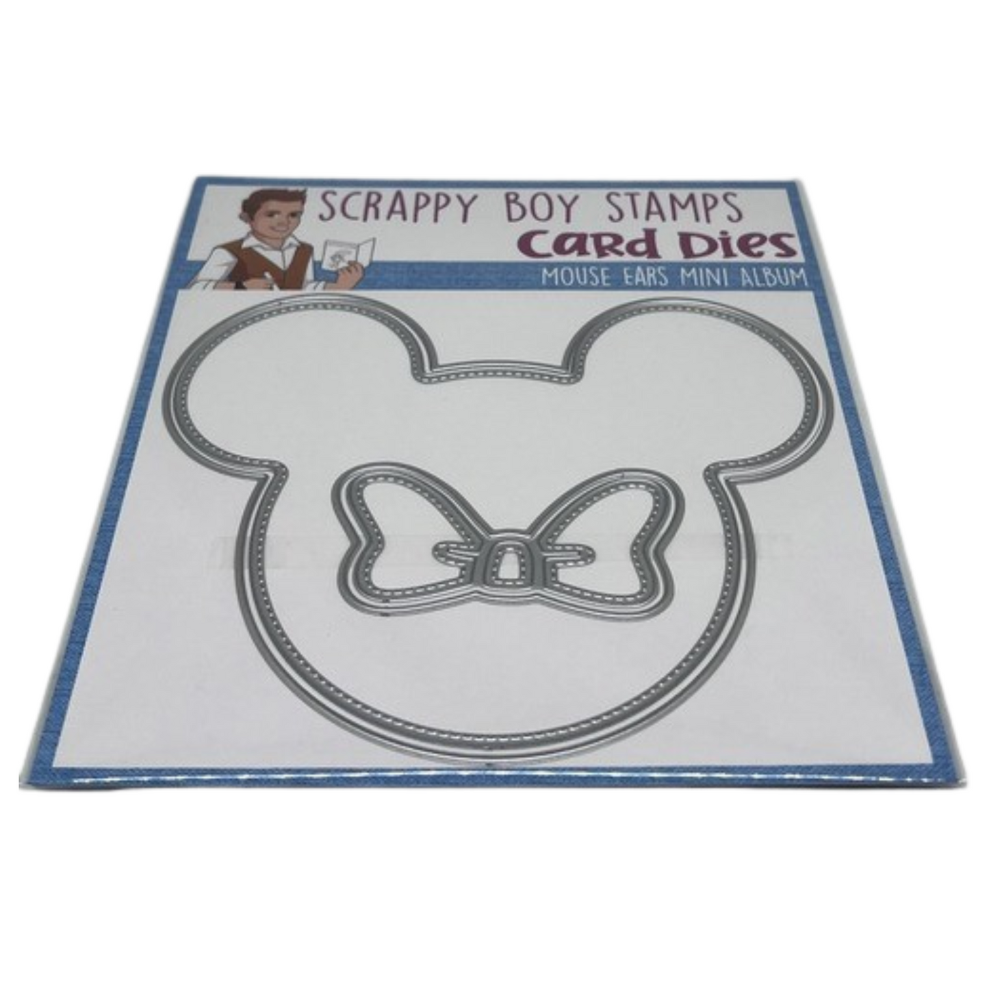 Mouse Ears Mini Album Die Set scrappyboystamps